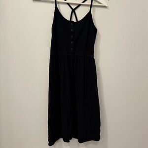 Mossimo Supply Co Black Spaghetti Strap Sundress